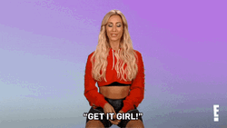Yes Girl Leah Van Dale Carmella WWE GIF
