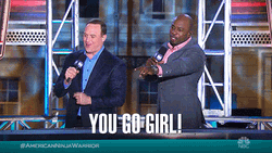 Yes Girl Matt Iseman And Akbar Gbaja Biamila GIF