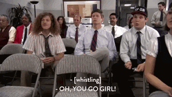 Yes Girl Workaholics Adam Blake Anders GIF