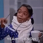 Yes I Know Right Girl GIF