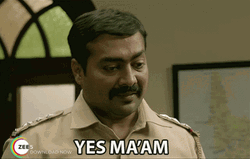 Yes Maam Anurag Kashyap GIF