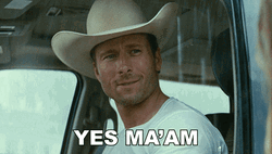 Yes Maam Glen Powell GIF
