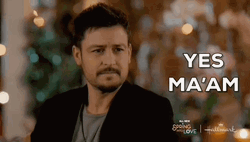 Yes Maam Tyler Hynes GIF