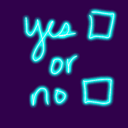 Yes No Choice Boxes GIF
