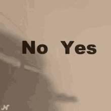 Yes No Choice Is Clear GIF