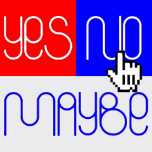 Yes No Maybe Options GIF