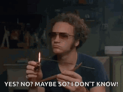 Yes No Maybe So Or I Don't Know GIF