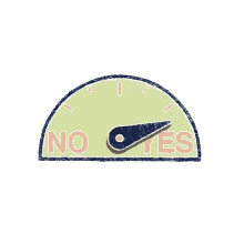 Yes No Meter GIF