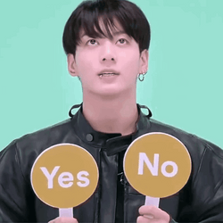 Yes Or No BTS Jungkook Kpop GIF