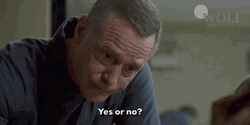 Yes Or No Chicago PD Hank Voight GIF