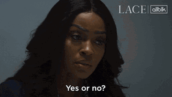 Yes Or No Lace Lacey McCullough GIF