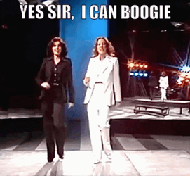 Yes Sir I Can Boogie Nights Chereography GIF