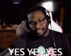 Yes Yes Yes Streamer GIF