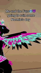 Yiff Glow In Dark Furry Dancing  GIF