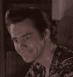 Yikes Stare Ace Ventura GIF