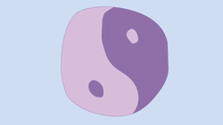 Yin And Yang Funny Cartoon GIF