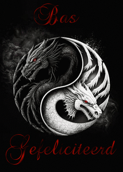 Yin Yang Dragons GIF