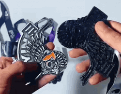Yin Yang Metal Connecting GIF