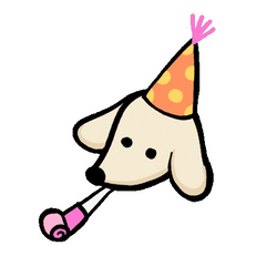 Yipee Party Dog Wohoo GIF