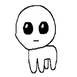 Yippee Creature Nonchalant Expanding GIF