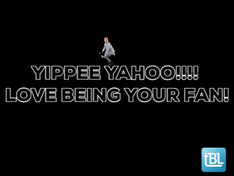 Yippee Yahoo Love Being Your Fan GIF