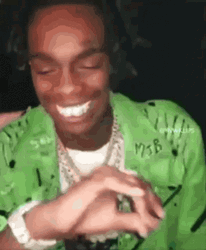 YNW Melly Happy Laughing GIF