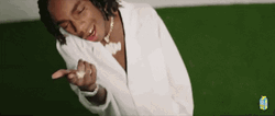 YNW Melly Mixed Personalities Pointing GIF