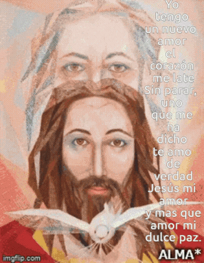 Yo Tengo Un Nuevo Amor Jesus Painting GIF