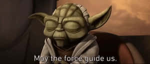 Yoda 3D Cartoon GIF