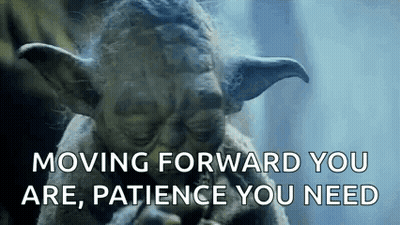 Yoda Close Up Moving Forward You Are Patience You Need GIF