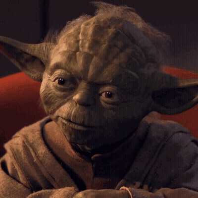 Yoda Hate Leads To Suffering GIF