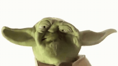 Yoda Making Funny Face GIF