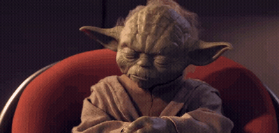 Yoda Saying I Sense Much Sarcasm In You GIF