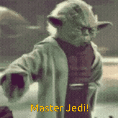 Yoda Saying Master Jedi GIF