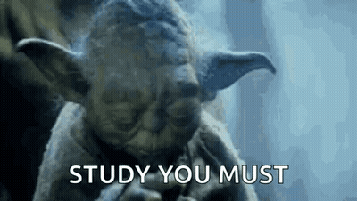 Yoda Smoking Cigarette Says Study You Must GIF
