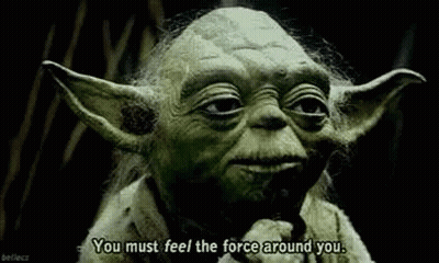Yoda Talking About The Force GIF