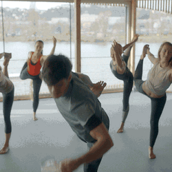 Yoga Beer Drink Stretch GIF