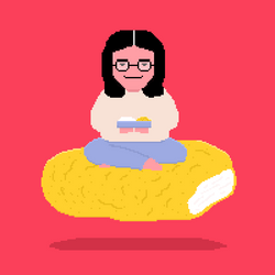 Yoga Chicken Nugget Meme GIF