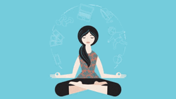 Yoga For Work Stress GIF