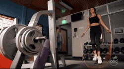 Yoga Jumping Rope Working Out GIF
