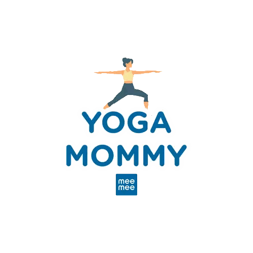 Yoga Mommy Logo Sticker