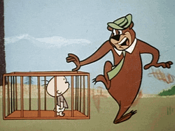Yogi Bear Baby Sitting GIF
