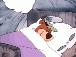 Yogi Bear Dreaming GIF