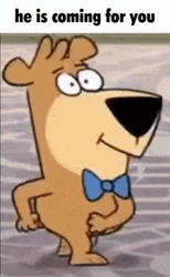 Yogi Bear He Is Coming For You GIF