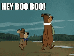 Yogi Bear Hey Boo Boo GIF