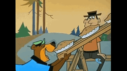 Yogi Bear Pie Binge GIF