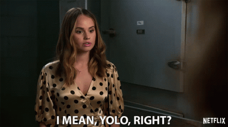 Yolo Debby Ryan Patty Bladell  GIF