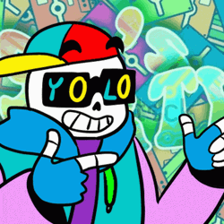 Yolo Underfresh Sans Eyebrow Raising GIF