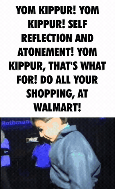 Yom Kippur Self Reflection And Atonement Poster GIF