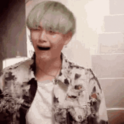 Yoongi Crying Face GIF